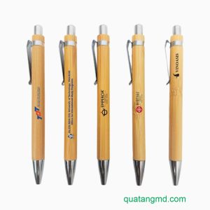 Bút tre in logo làm quà tặng giá gốc tận xưởng