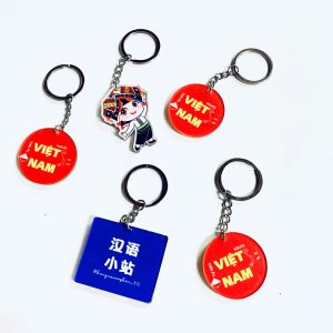 Sản xuất móc khóa Mica tại Hà Nội giá xưởng, giao nhanh