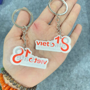 Làm móc khóa Mica in theo yêu cầu - giá xưởng