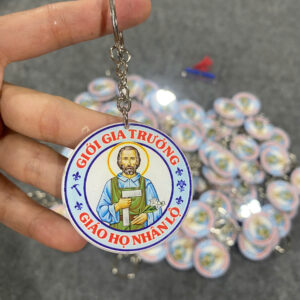 Làm móc khóa tặng quà cho các hội viên giá gốc tận xưởng